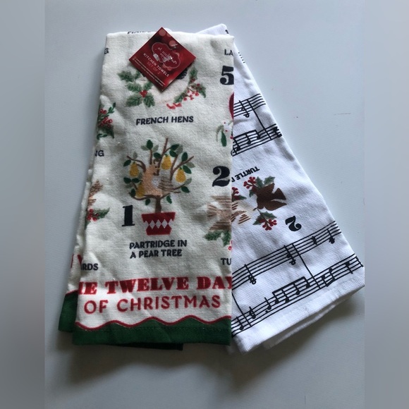 12 days of Christmas Festive Tea Towels 🎄 - Picture 1 of 9